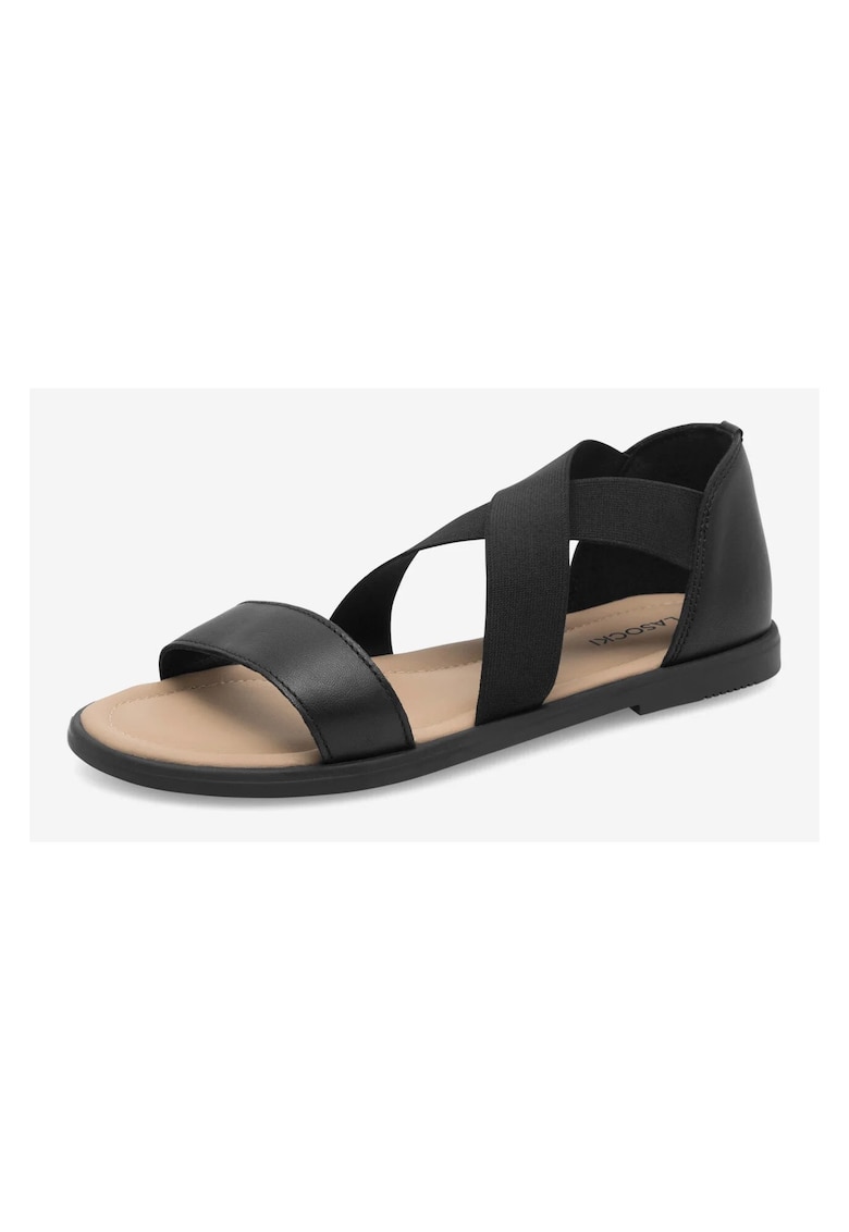 Sandale pentru copii Vernis CI12-3027-08 - piele naturala - negru -