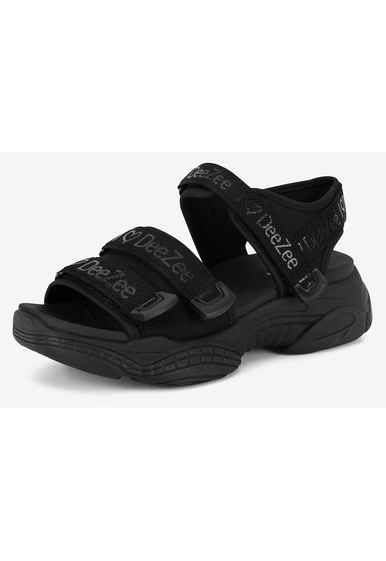 Sandale copii - CSXP2056-02 - negre - plastic -