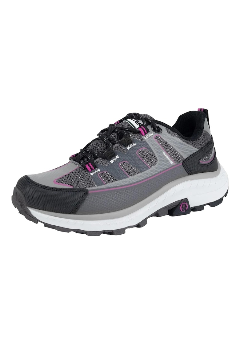 Pantofi sport dama  PEAK RT LOW WP - gri - textil