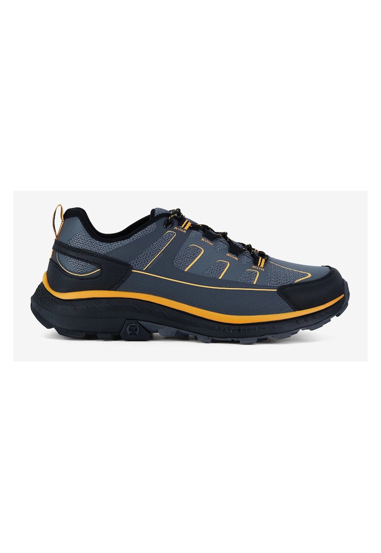 Hunter Pantofi sport barbati PEAK RT LOW WP - gri - textil