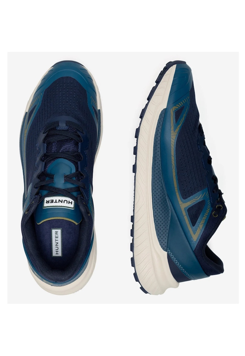 Pantofi sport barbati CANYON TRAIL WP - albastri - material textil -