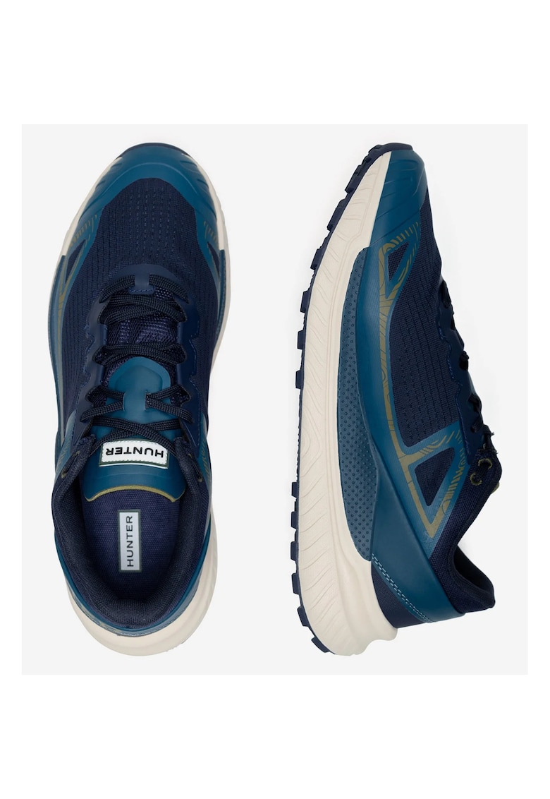 Pantofi sport barbati CANYON TRAIL WP - albastri - material textil -