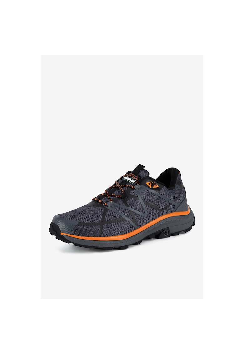 Ghete trekking MAKANA HIKER WP gri - material textil -