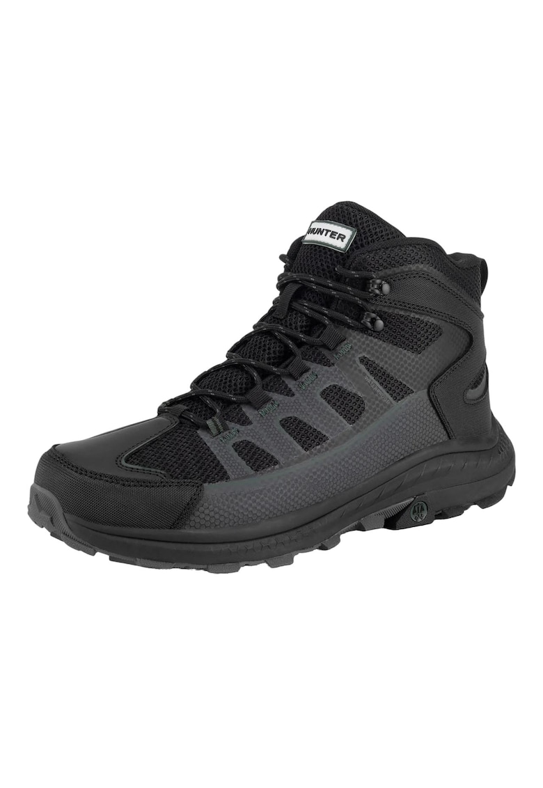 Pantofi sport dama negru - textil - pentru drumetie/trekking