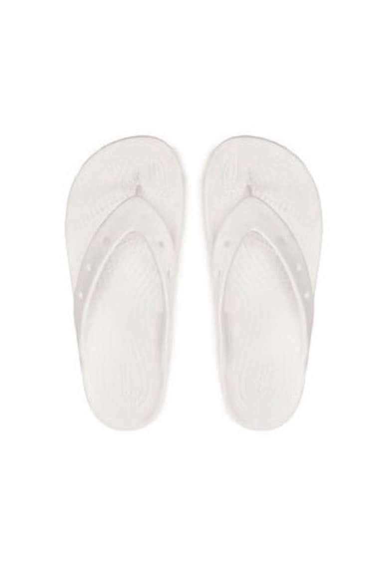 Slapi dama Japonki Classic Platform Flip W 207714 - alb - material plastic