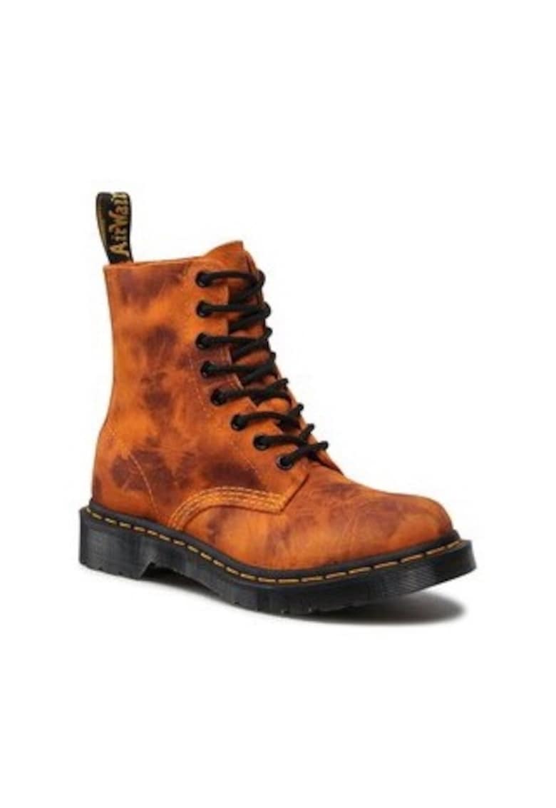 Ghete dama 1460 Pascal - piele naturala - portocalii