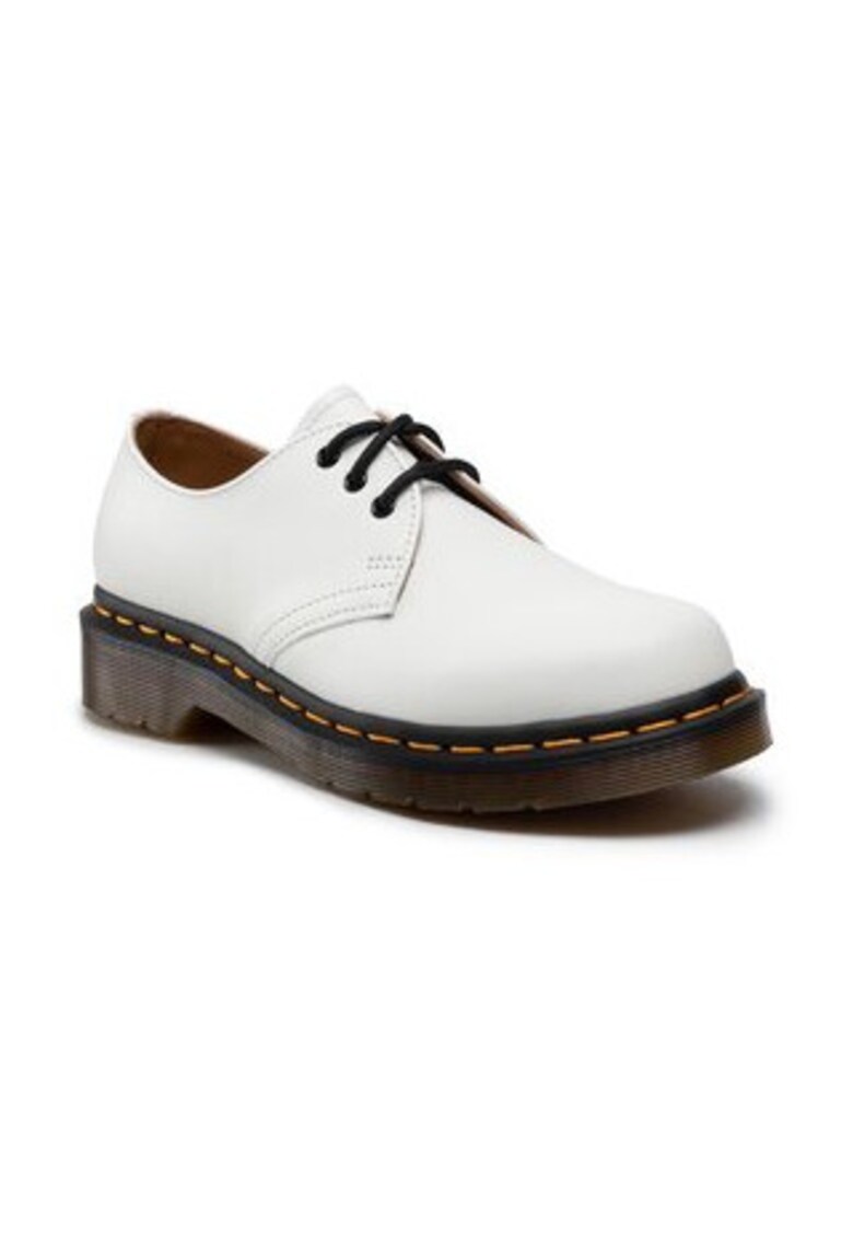 Pantofi dama Dr.Martens Glany 1461 Smooth - piele naturala - alb