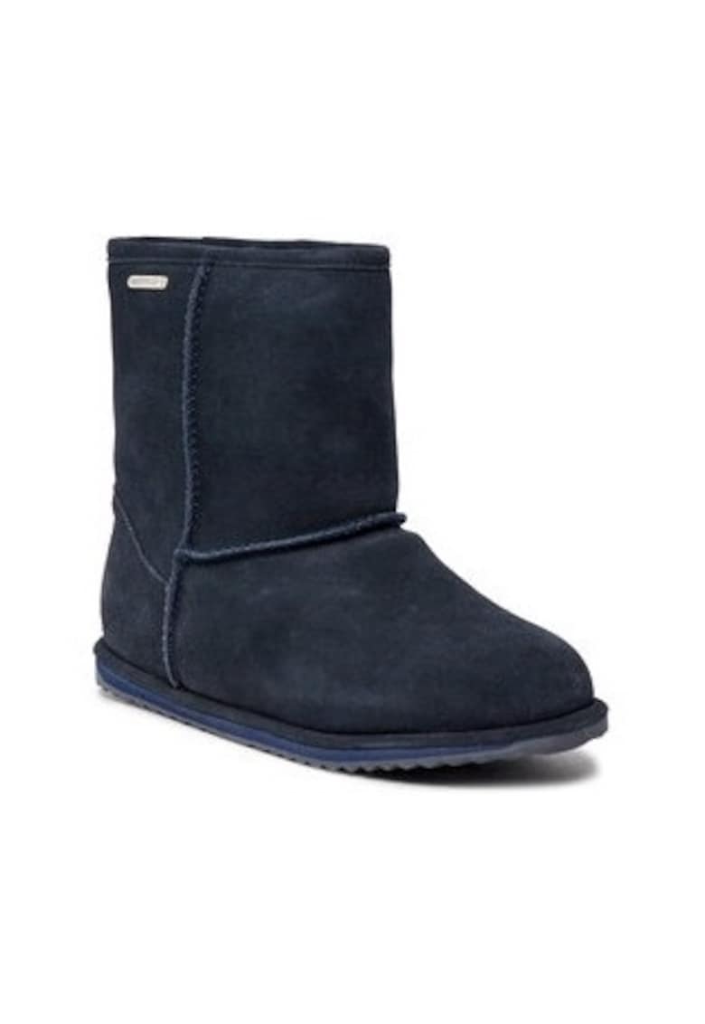 Cizme  bleumarin - lana - 34697