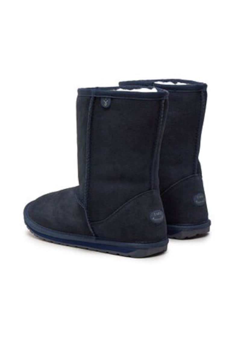 Cizme de zapada pentru adolescenti  bleumarin - lana - 37