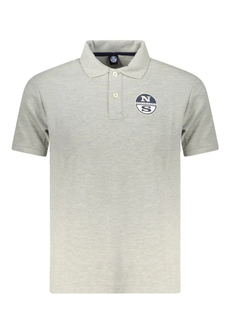 Tricou polo barbati - cu imprimeu cu logo - Regular fit -