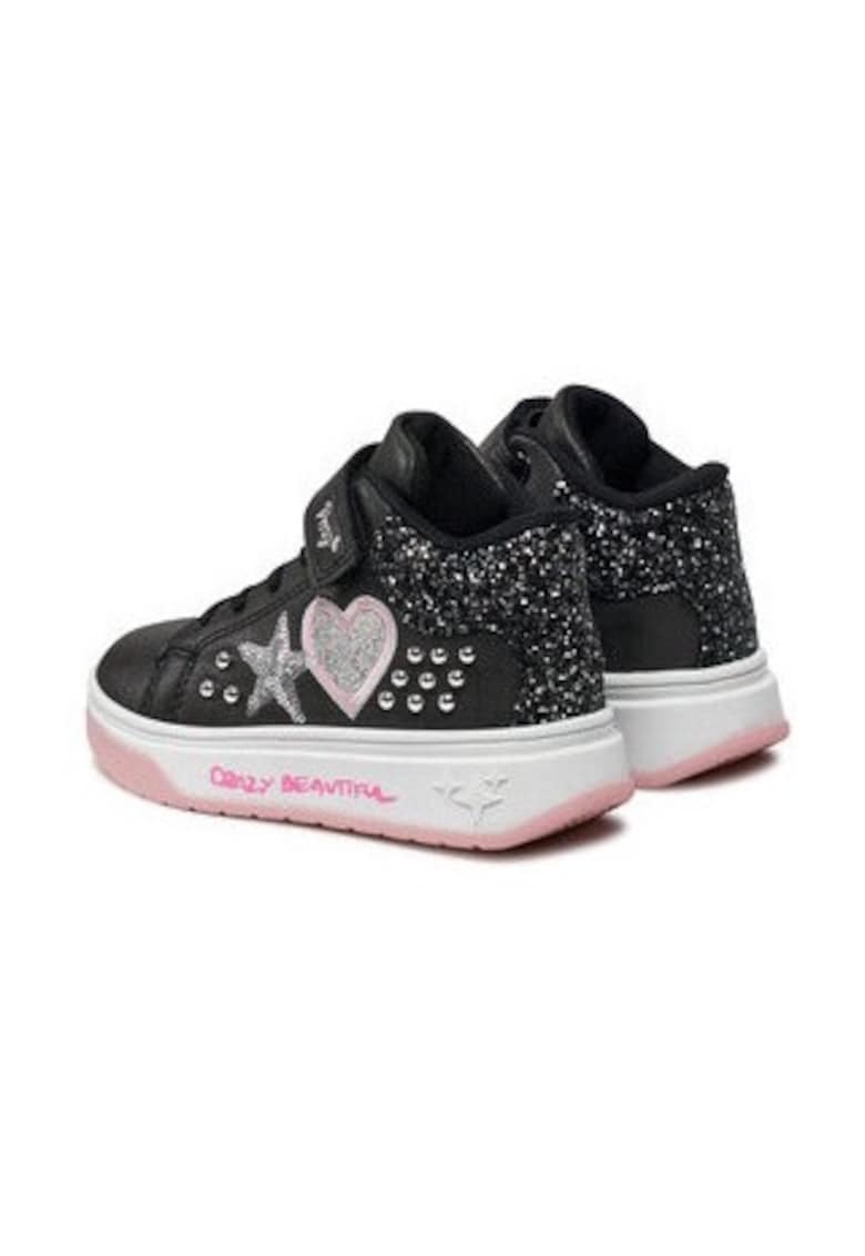 Pantofi sport dama 304321023 - Piele ecologica - Negru - Negru