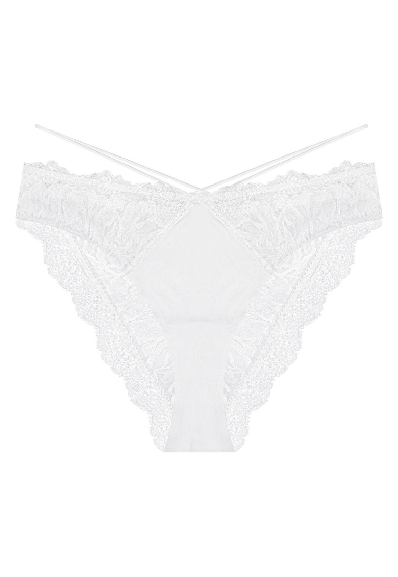 Chiloti de tip figi Notty  Alb crem