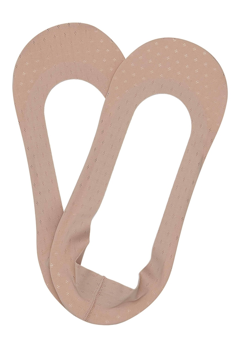 Sosete Raven set de 2 perechi Bej - Bej