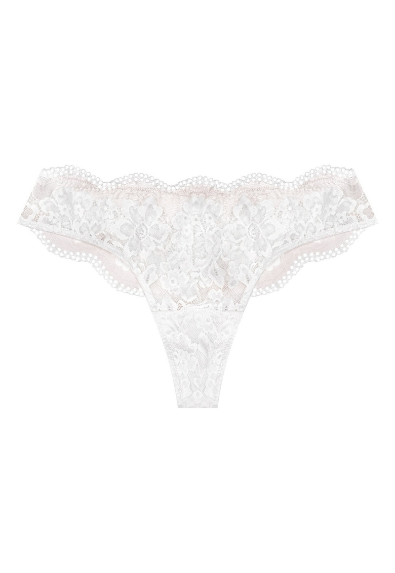 Chiloti tanga Kavi Alb crem