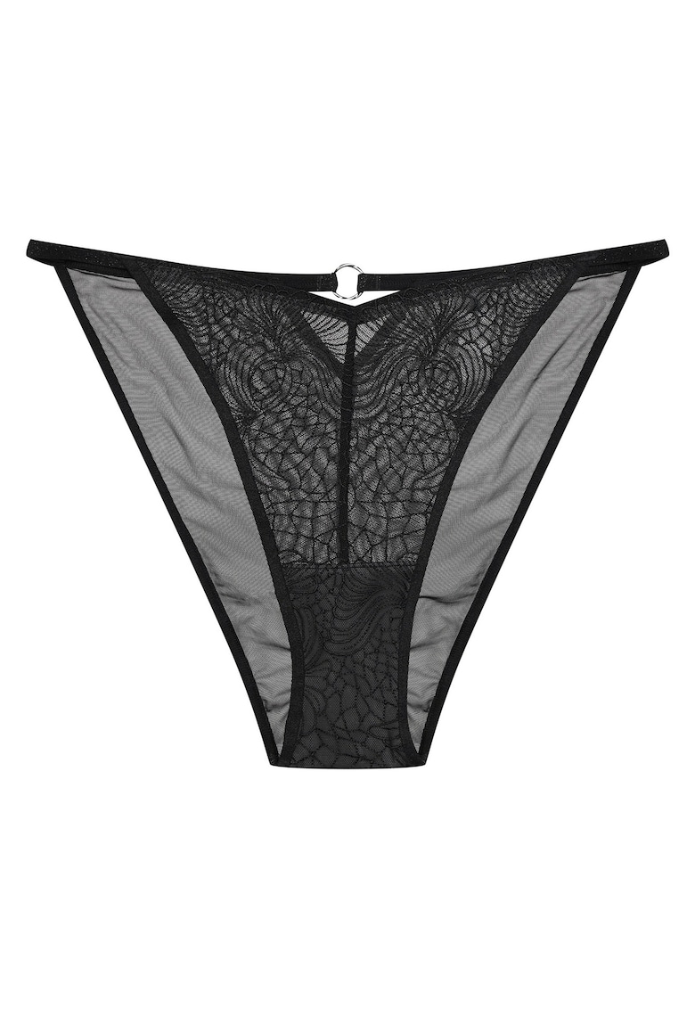 Chiloti tip figi  Ombre - negru-gri