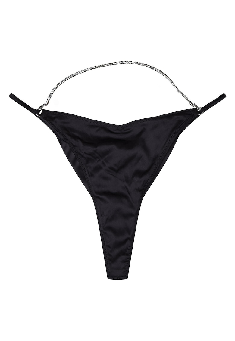 Chiloti tip stringi Onyks - negru - Negru