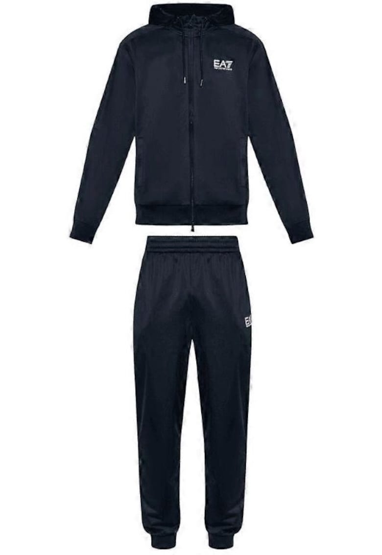 Trening  pentru Barbati - m t-suit hoodie fz ch pl - Albastru