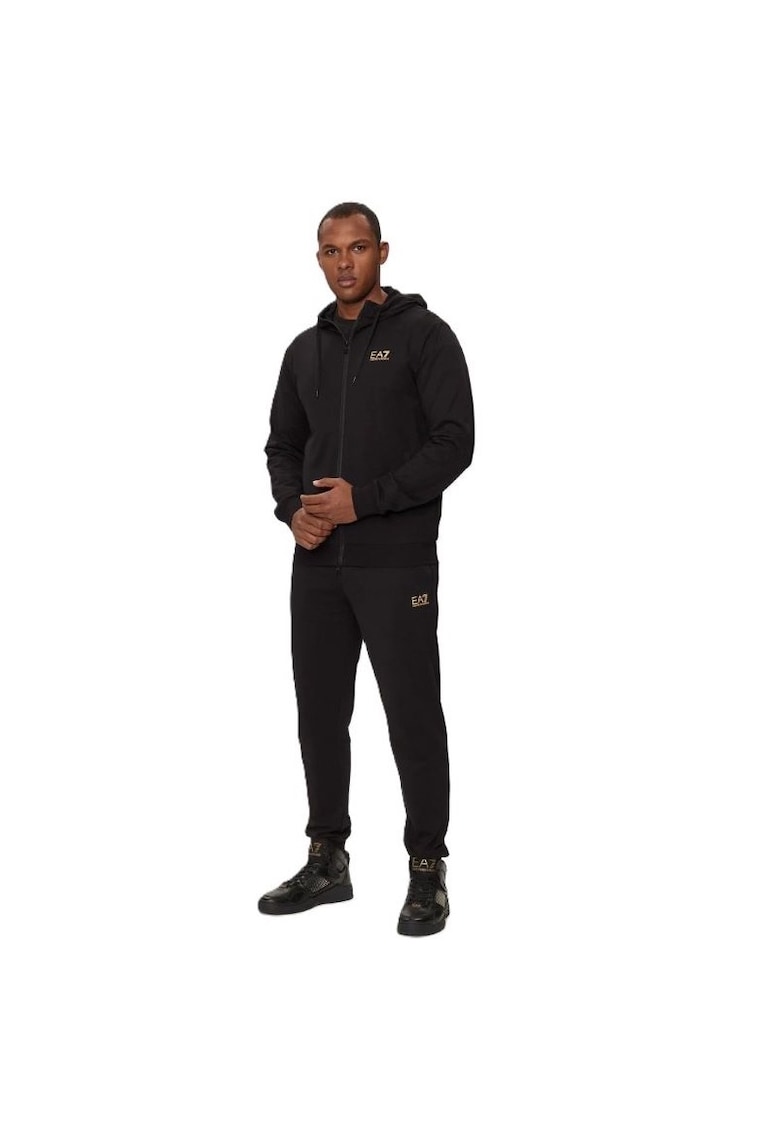 Trening pentru Barbati - m t-suit hoodie fz ch coft - 8NPV63-PJVRZ-0208 - Negru - Negru