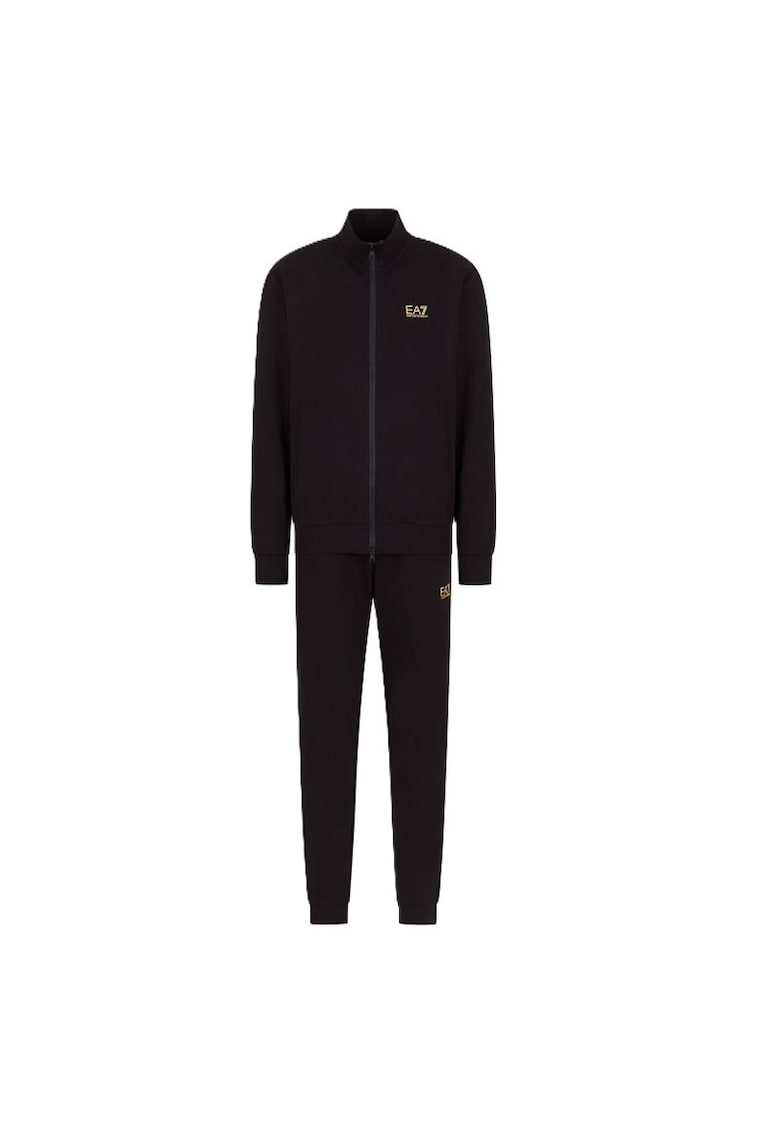 Trening pentru Barbati - m t-suit t-top fz ch coft - 8NPV60-PJVRZ-0208 - Negru - Negru