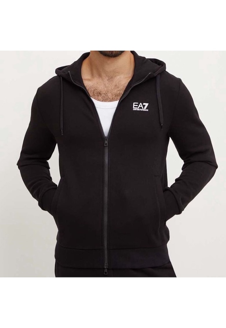 Trening  pentru Barbati - m t-suit hoodie fz ch br - 8NPV68-PJVTZ-1200 - Negru