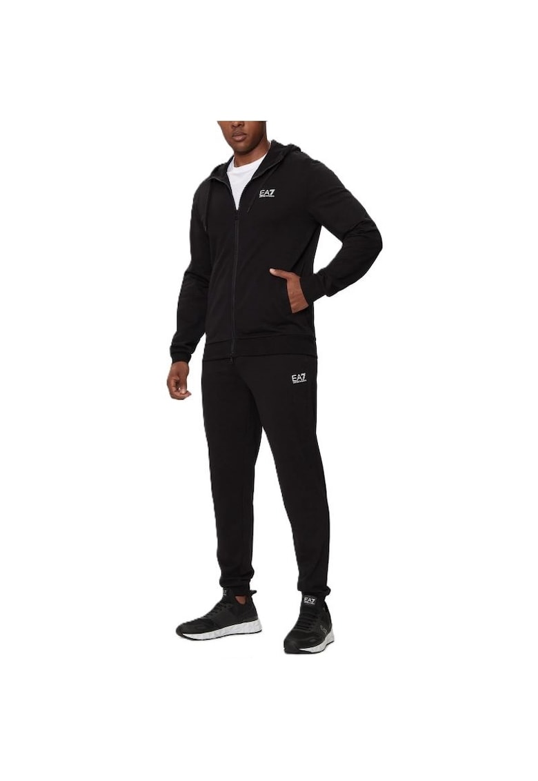 Trening  pentru Barbati - m t-suit hoodie fz ch coft cc - 8NPV63-PJVRZ-1200 - Negru
