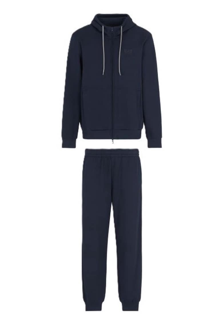 Trening  pentru Barbati - m t-suit hoodie fz ch br - 7M000243-AF10377-UB102 - Albastru