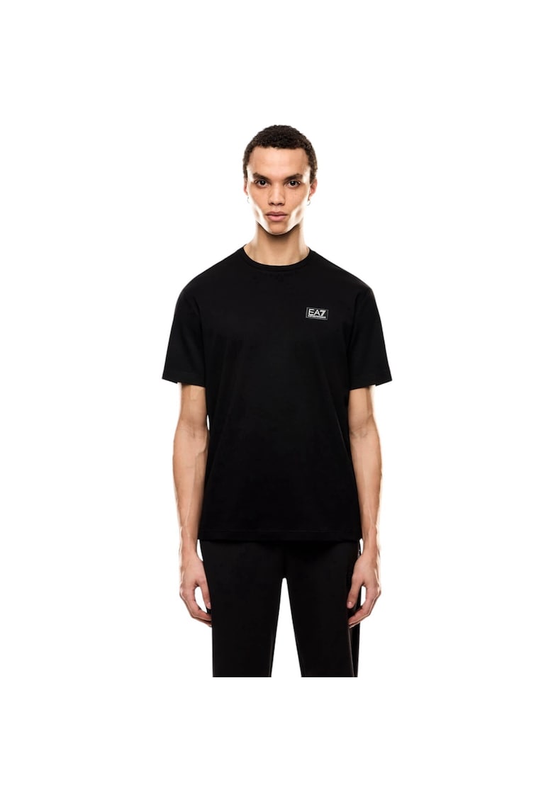 Tricou EA7 Train Logo Premium 42626 - Negru