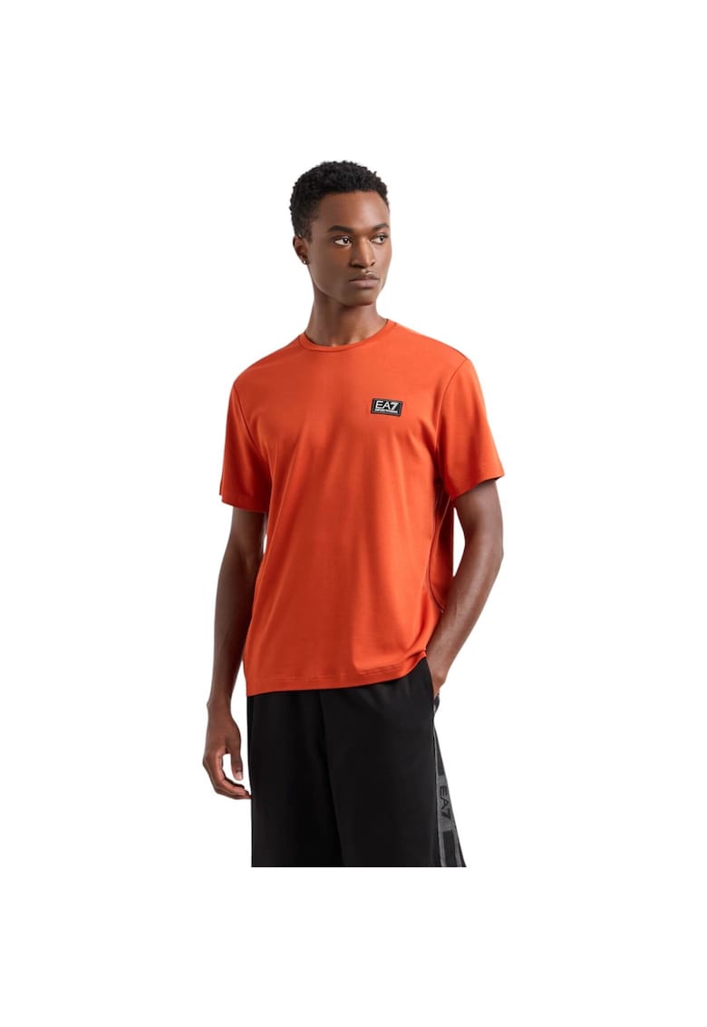 Tricou EA7 Train Logo Premium 42621 - Rosu