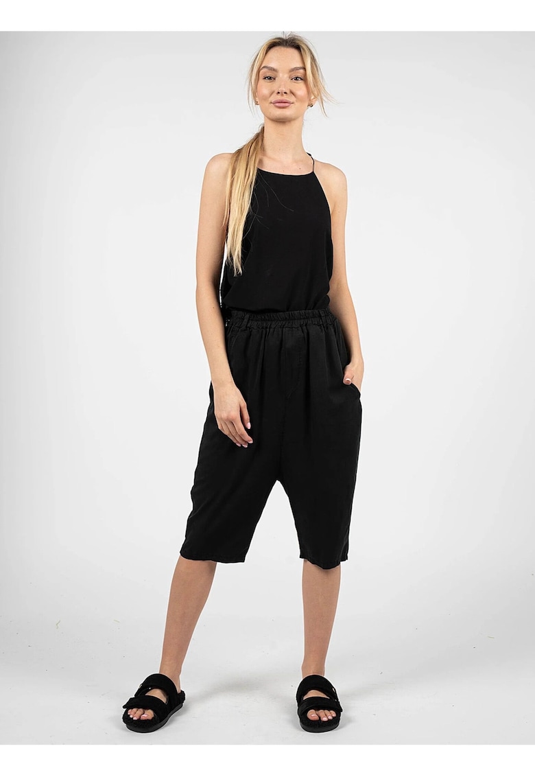 La Haine Inside Us Bermude harem unisex cu talie elastica Faye -