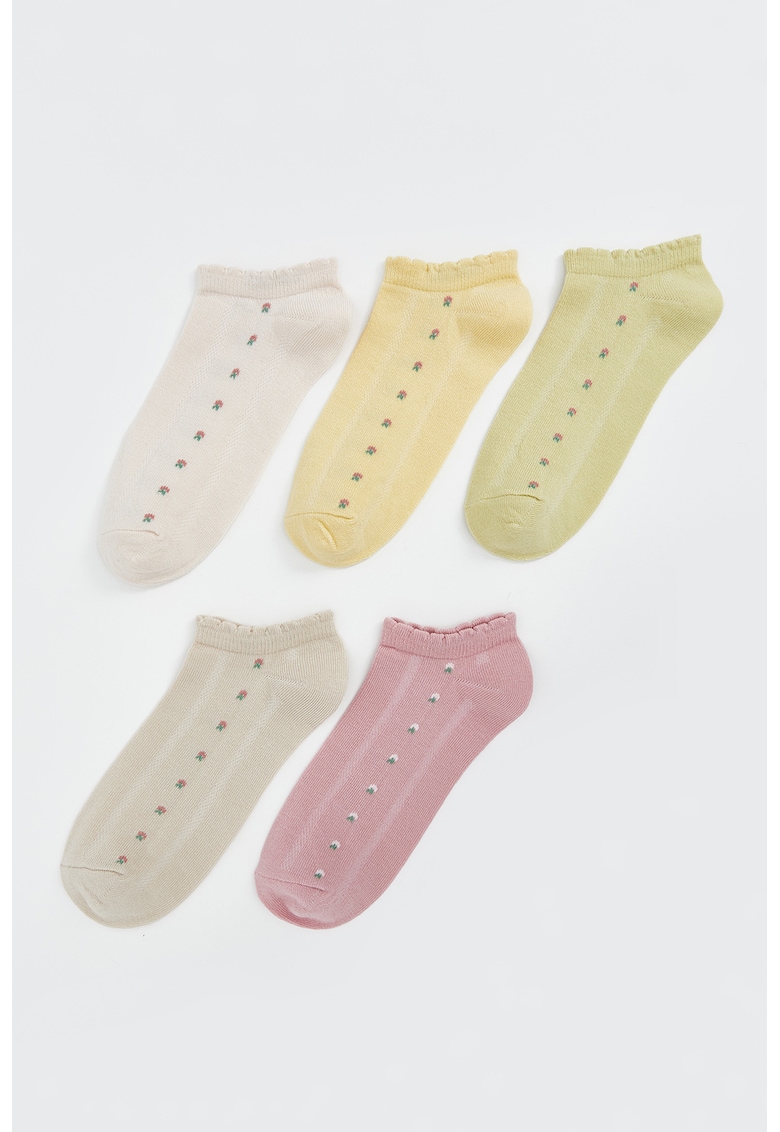 Set de sosete pana la glezna - 5 perechi