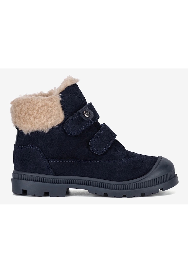 Ghete baieti 5905588906438 - Piele intoarsa - Albastru - Albastru