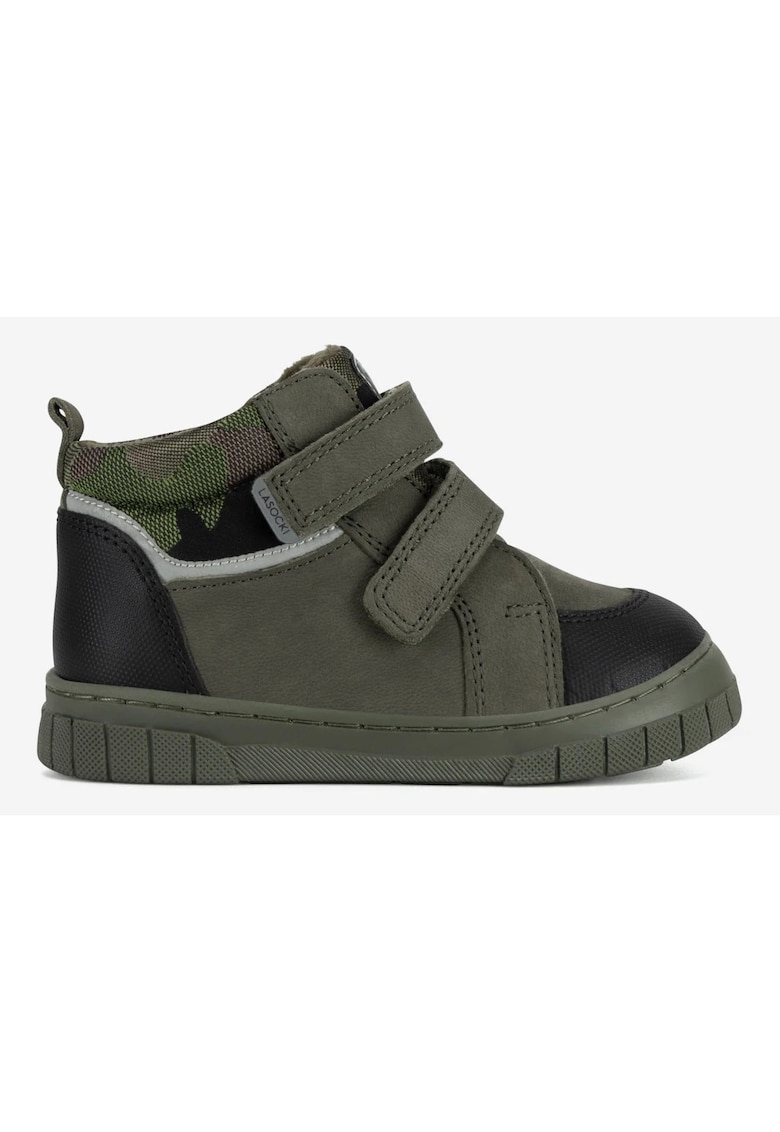 Ghete baieti 5905588841708 - Piele nabuc - Verde - Verde