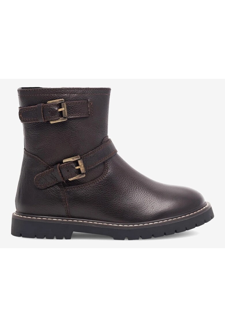 Ghete fete 5905588102038 - Piele naturala - Maro - Maro