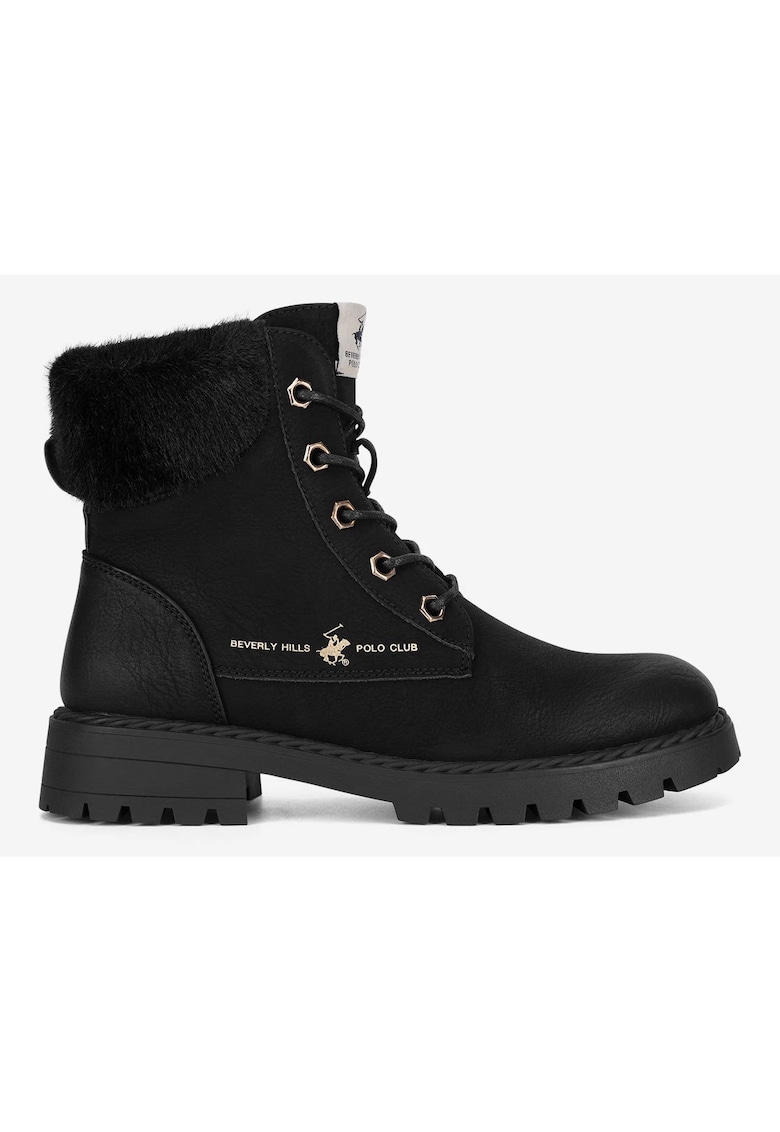 Ghete fete 5905588965671 - Sintetic - Negru - Negru