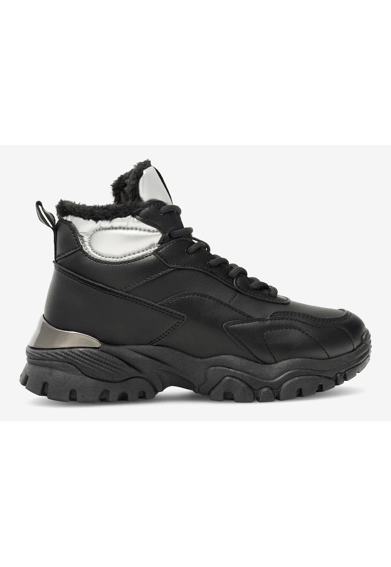 Ghete fete 5904862958927 - Sintetic - Negru - Negru