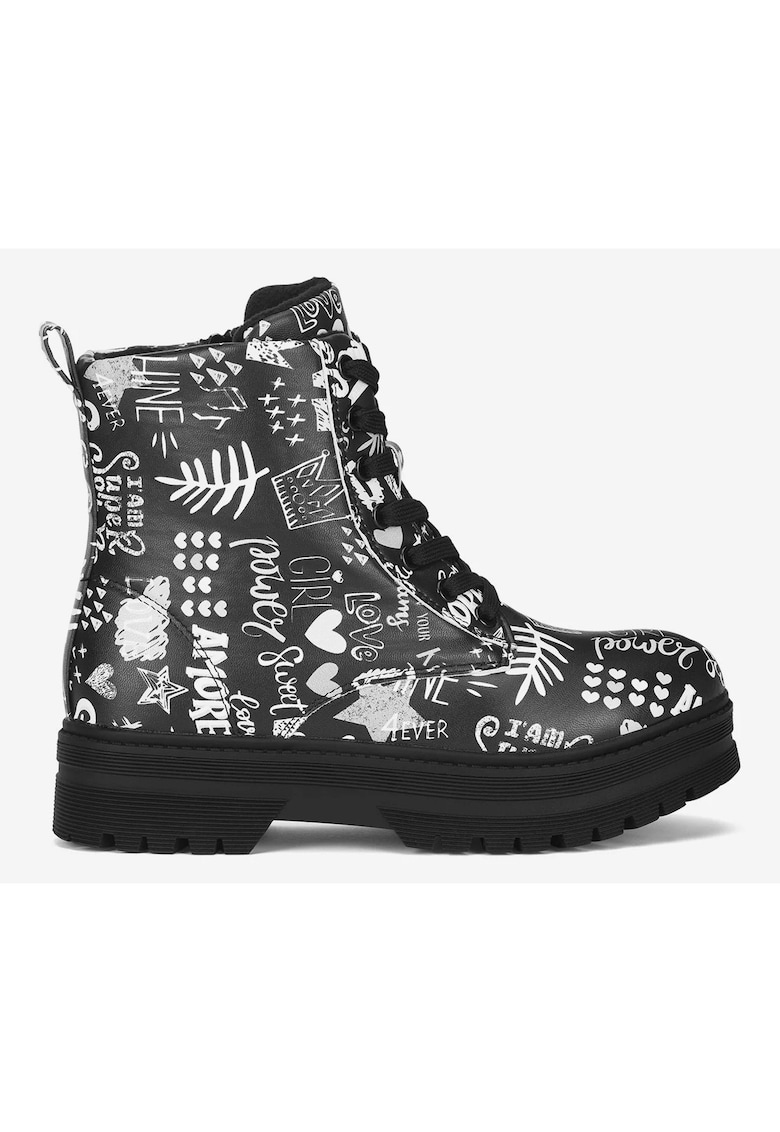 Ghete fete 5905588805700 - Sintetic - Negru - Negru