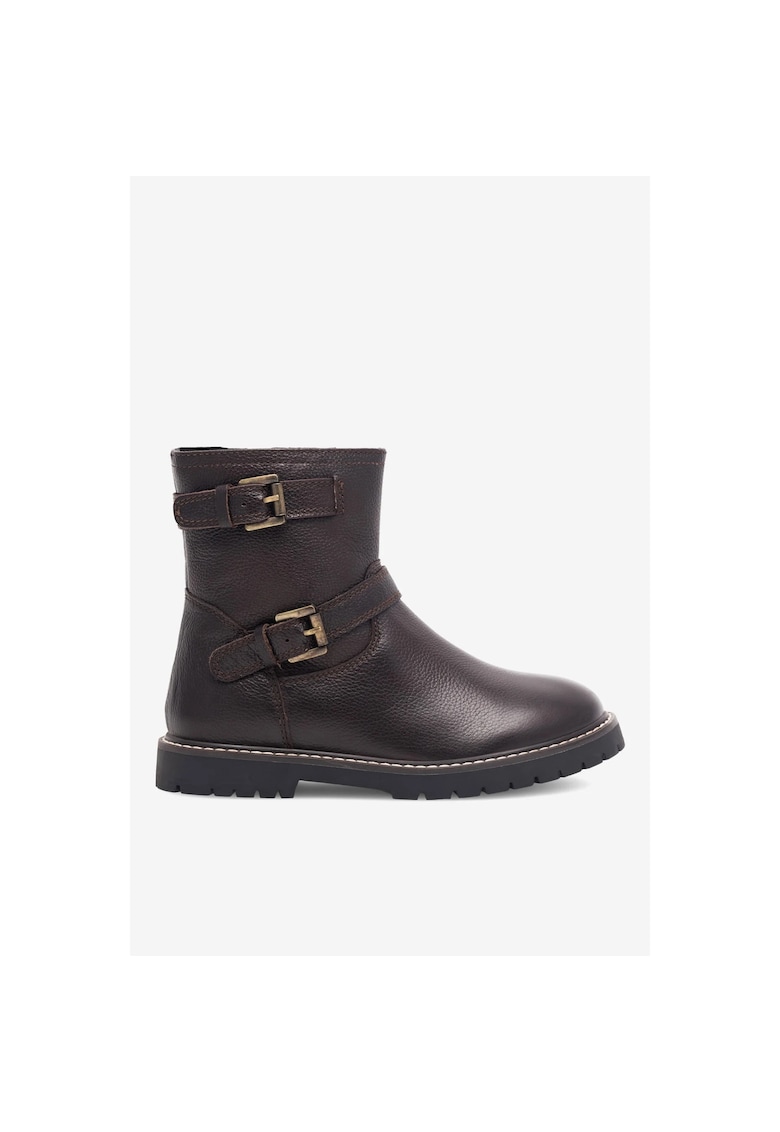 Ghete fete 5905588102038 - Piele naturala - 26 EU - Maro
