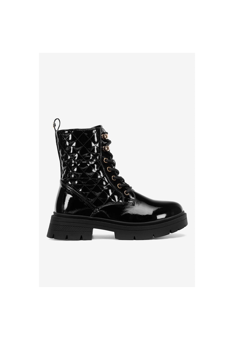 Ghete fete  5905588887171 - Sintetic - Negru Ghete fete  5905588887171 - Sintetic - Negru