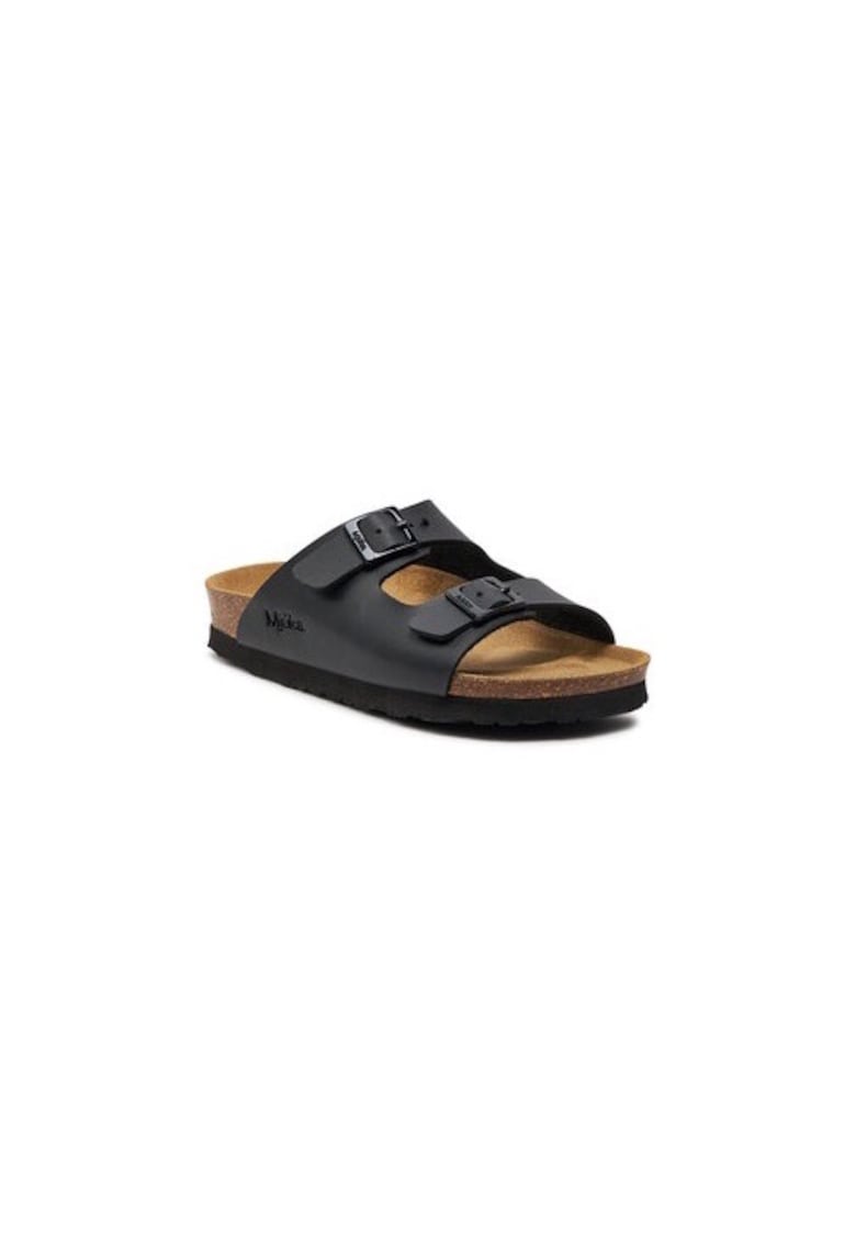 Papuci fete 303759865 - Sintetic - Negru - Negru