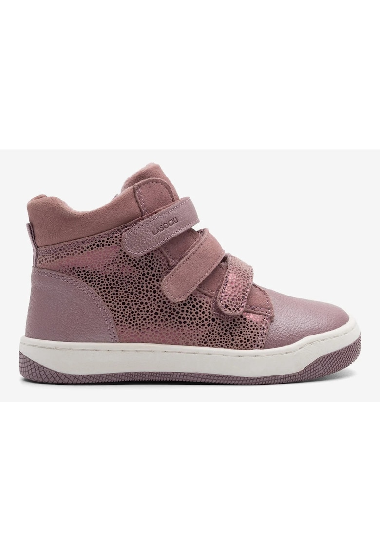 Ghete fete Piele naturala - Violet - Violet