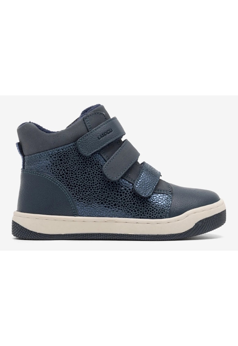 Ghete fete 5905588722410 - Piele naturala - Albastru - Albastru
