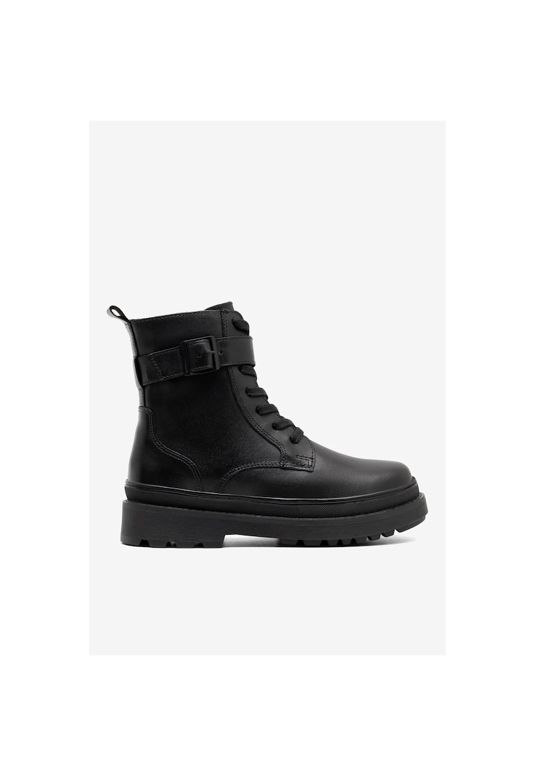 Ghete fete 5905588116820 - Piele naturala - 33 EU - Negru