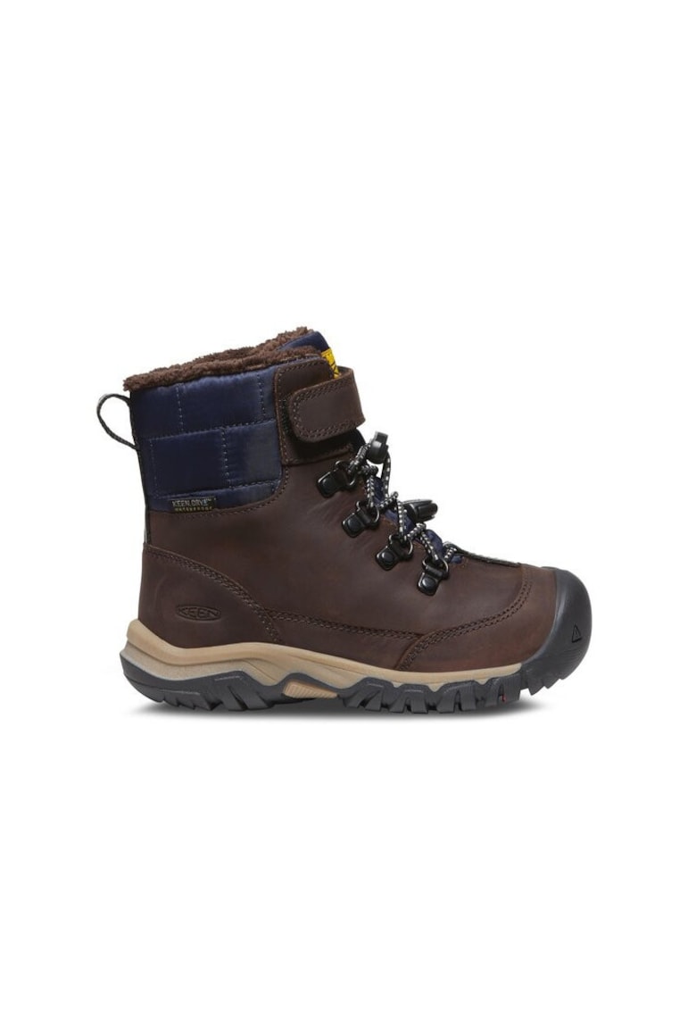 Bocanci trekking baieti 303194062 - Sintetic - Maro - Maro
