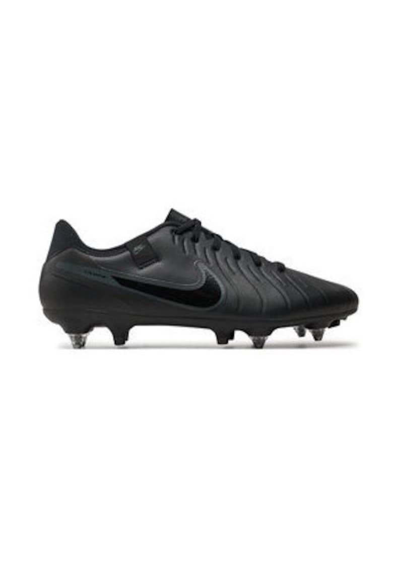Ghete de fotbal barbati 305078902 - Piele ecologica - Negru - Negru