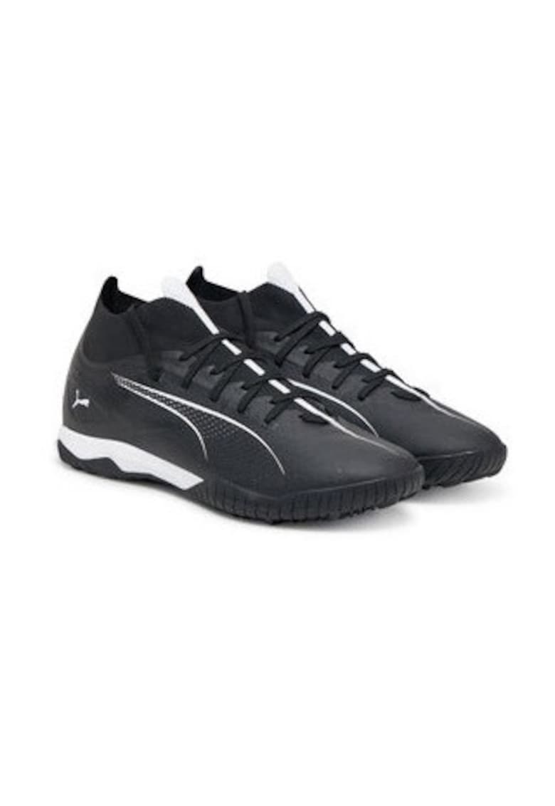 Ghete de fotbal barbati 305206251 - Piele ecologica - Negru - Negru