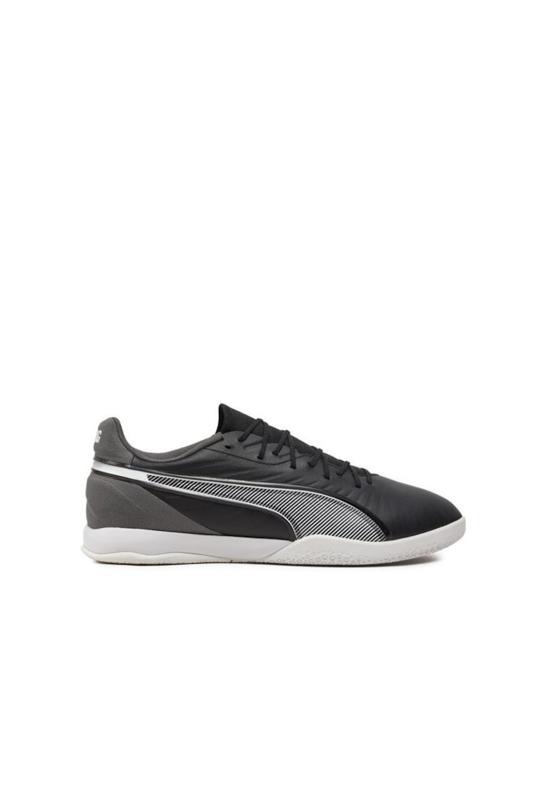 Ghete de fotbal barbati 304532351 - Piele ecologica - Negru - Negru