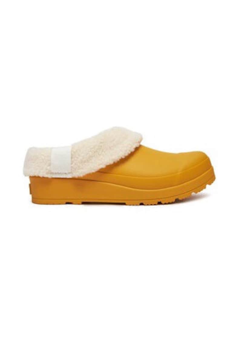 Hunter Papuci dama 304969348 - Sintetic - Galben - Galben