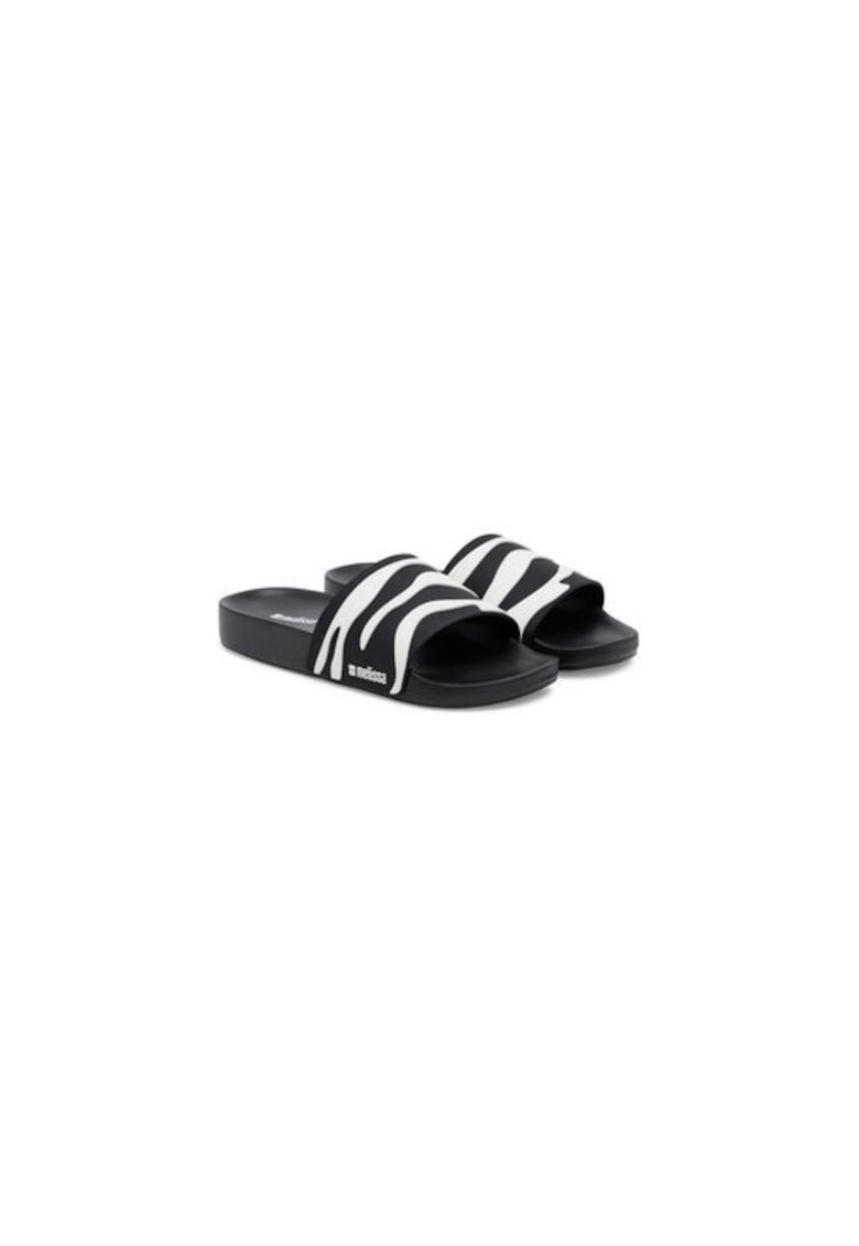 Papuci dama 304849763 - Sintetic - Negru - Negru - Melissa