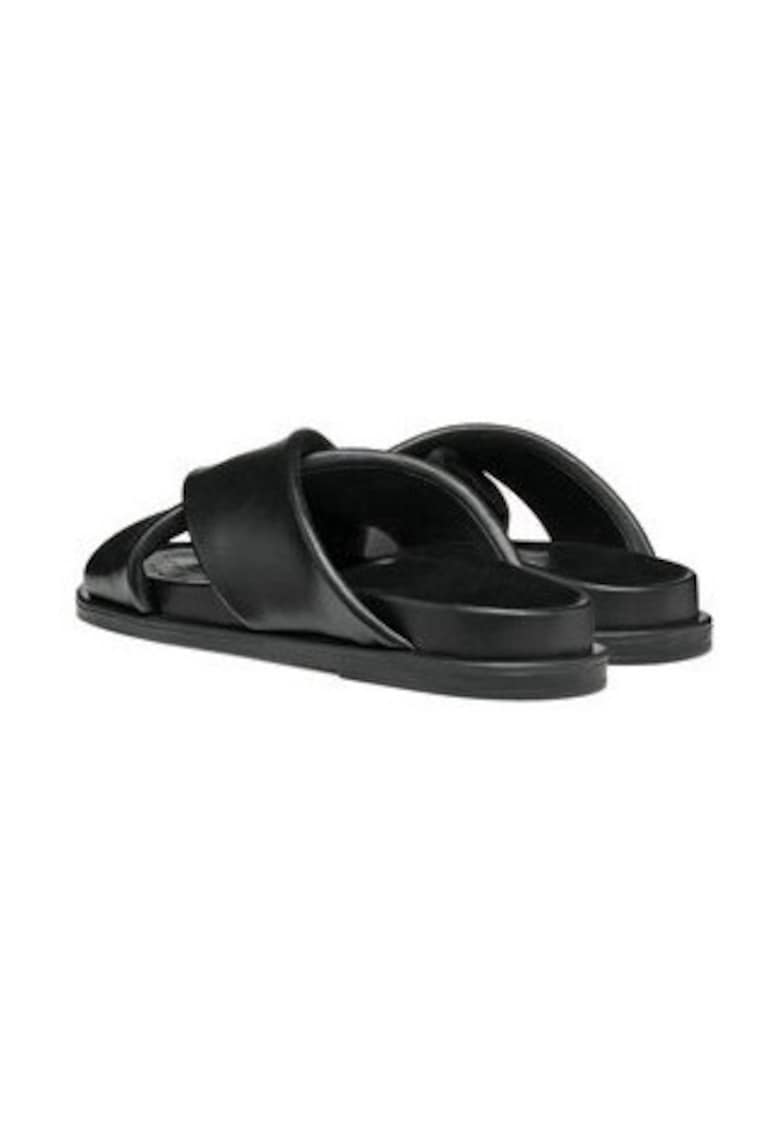 Papuci dama 304625732 - Piele naturala - Negru - Negru