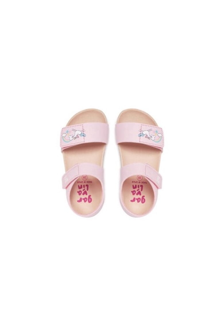 Sandale fete 305249357 - Piele ecologica - Roz